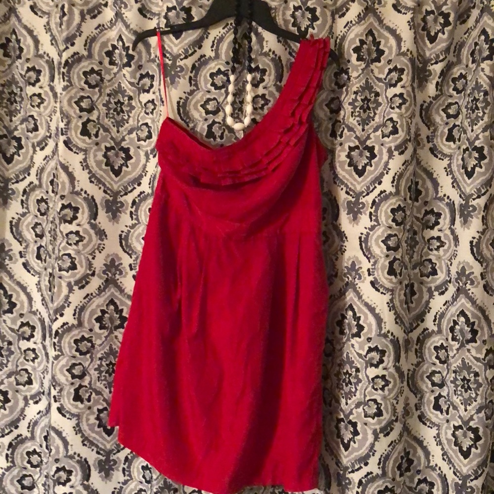 Red derby dress